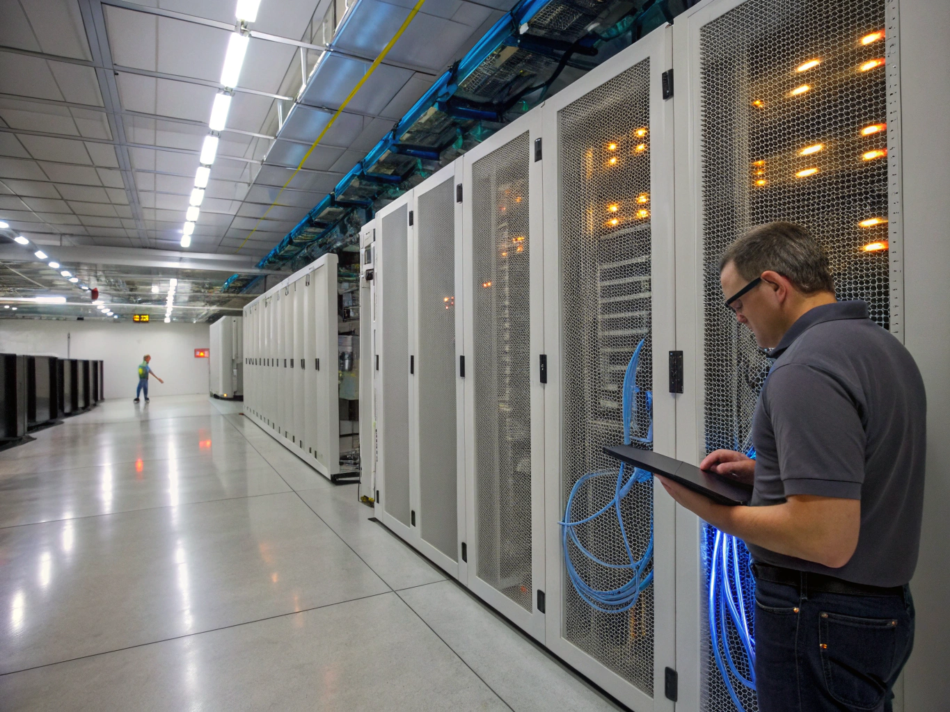 Modern data center network cabling